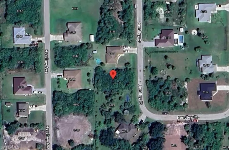 Aerial overview of property's location