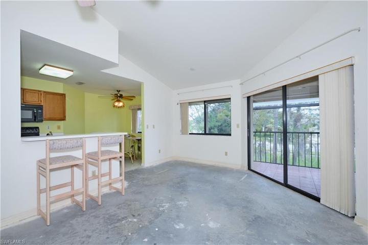 Open great room floor plan.