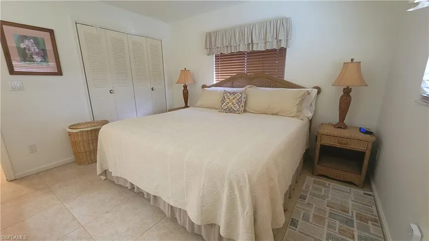 Bedroom with a closet