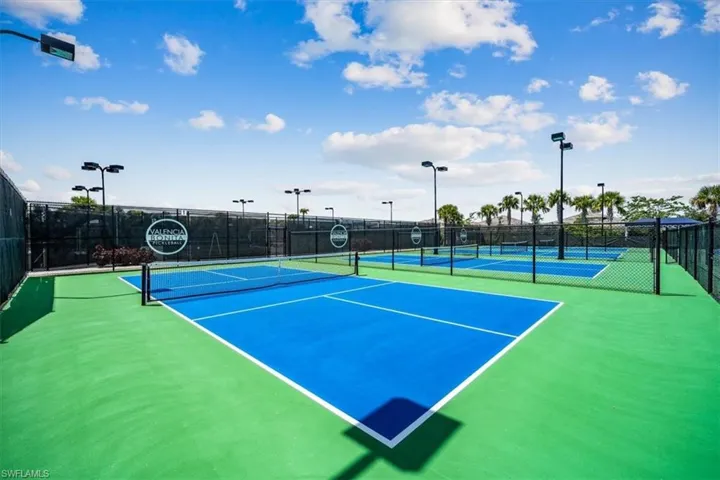 View of sport court