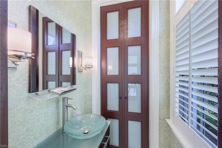 1st level powder bath w/ separate water closet.