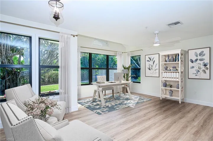 Den - virtually staged
