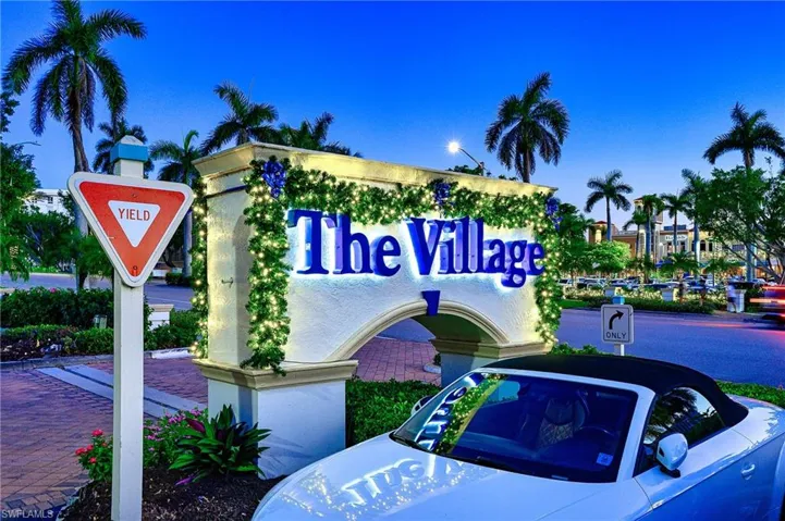 Upscale shops and restaurants in Venetian Village just a short walk away
