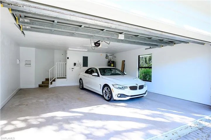 Oversized two car garage