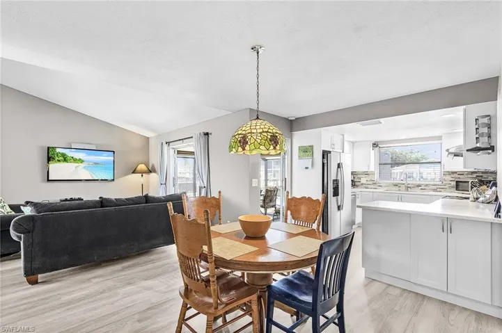 Open floor plan.