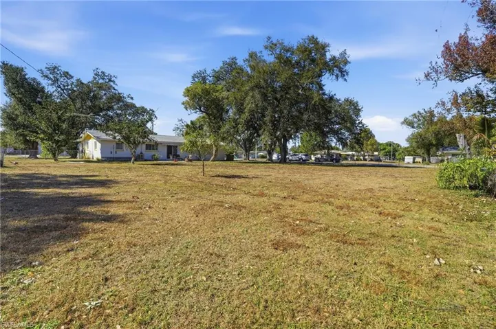 View of green lawn