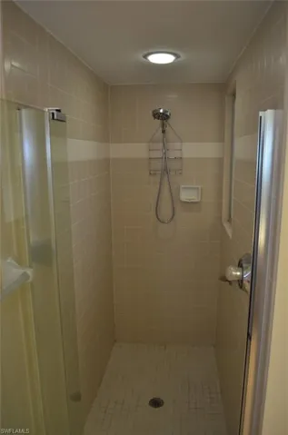 Master Bathroom with tiled shower