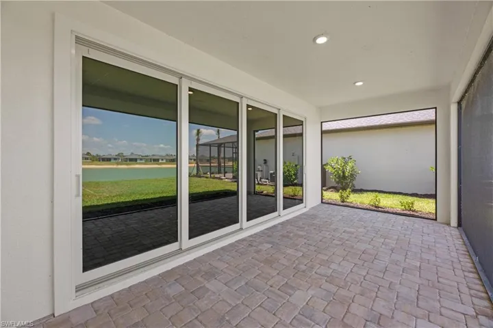 Unfurnished sunroom featuring a healthy amount of sunlight