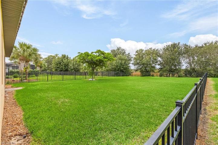 and a preserve view.  Plenty of room to add a pool!