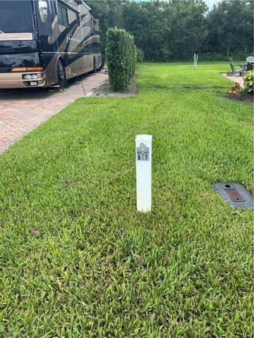 Exterior view of a water meter