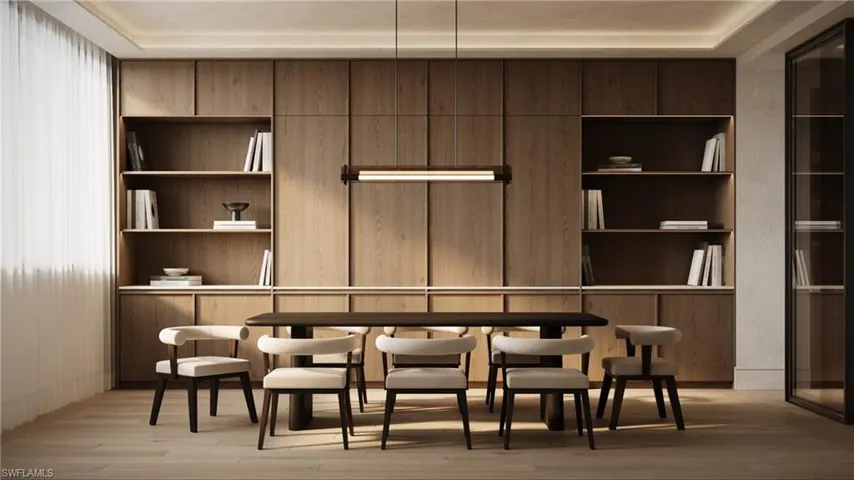 Board Room in Amenity Space  - Rendering