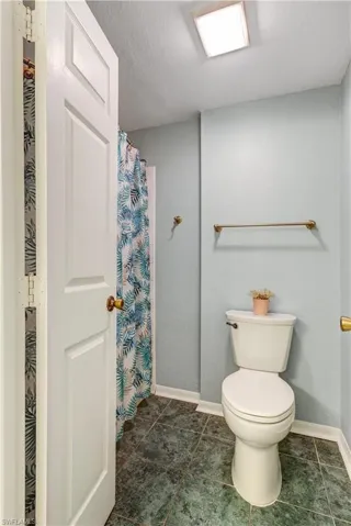 Porcelain tile flooring