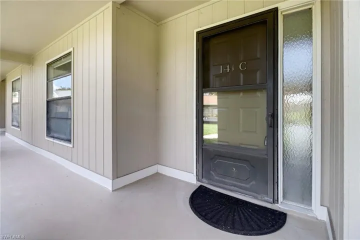 View of entrance to property