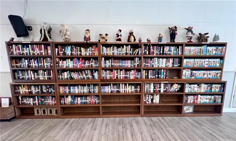 Library at Community Clubhouse