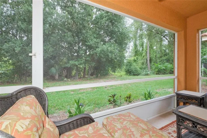 View of sunroom/screened lanai