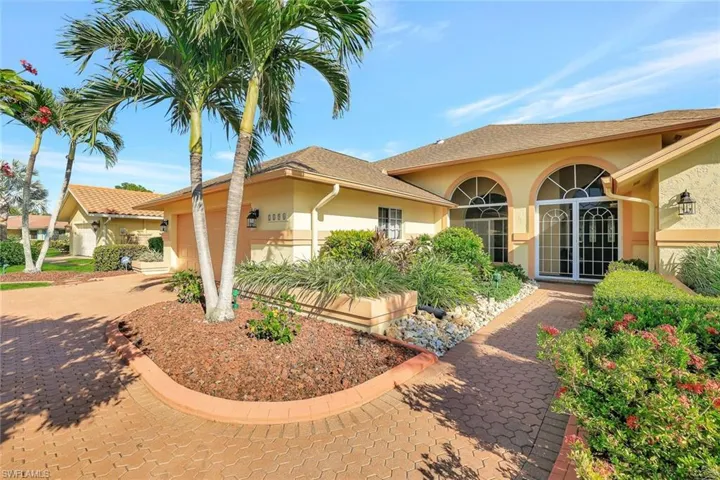 Brick paver drive and walkway