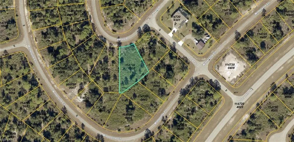 Tax Parcel Map. Identifying the recorded boundaries and lot designation of the property