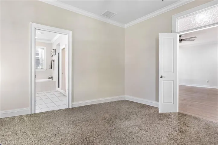 Primary Downstairs Bedroom (empty view)