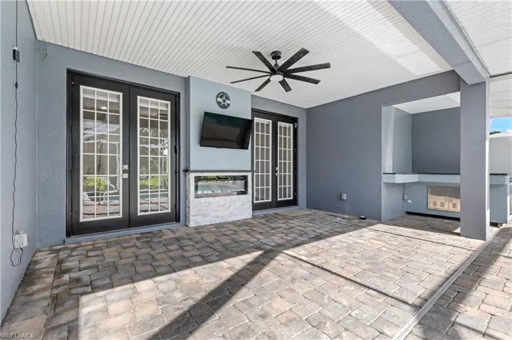Outdoor Fireplace