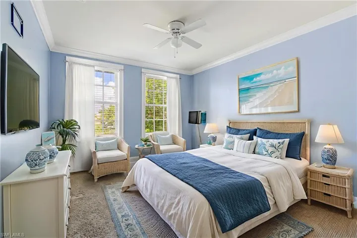 Upstairs Guest Bedroom 2 (virtually staged)