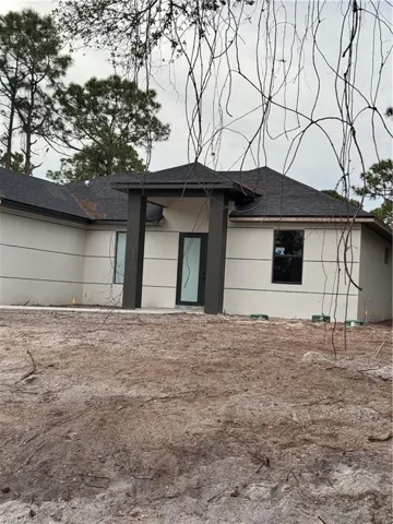 View of back of house