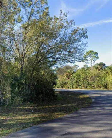 View of asphalt street