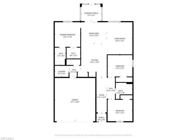 View of room layout