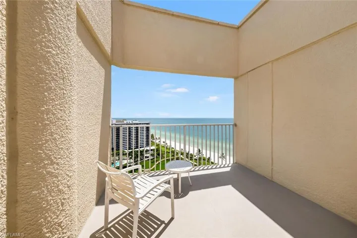 PIC 2 of Penthouse floor, Southwest Facing, Sun Deck for Resident gatherings.  Views will not disappoint..... Gulf, Gardens and Venetian Bay!