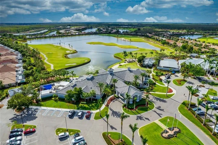 Club House with Pro Shop and 1st Hole