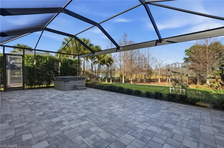 Wide open Lanai with Picture window screen unobstructed   View