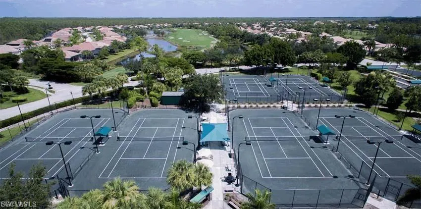 Six Clay tennis courts