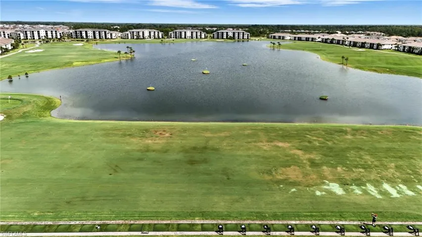 Water view with a golf club
