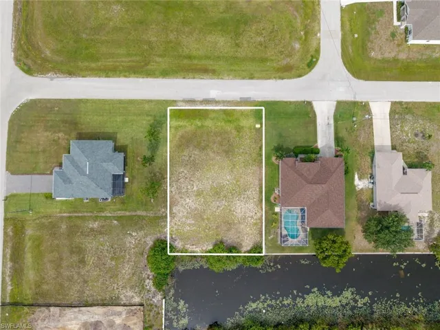 Cleared building lot featuring waterfront access