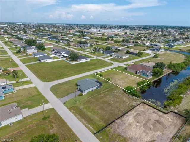 Waterfront lot featuring direct canal access