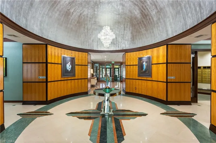 An on-site manager and  beautiful lobby welcomes you.
