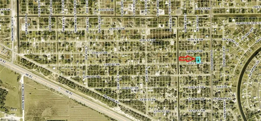 Map location