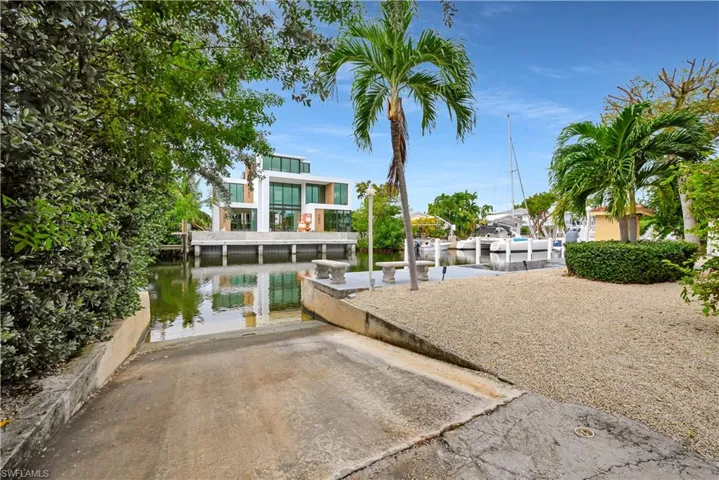 View of yard featuring a water view