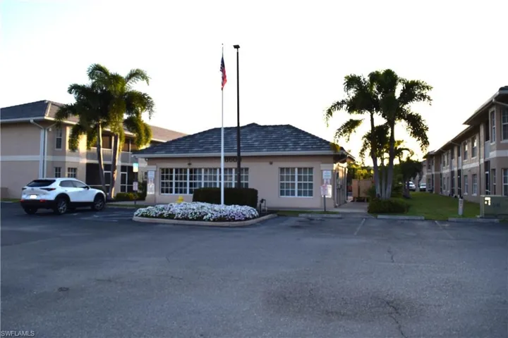 Community building where the gym and mailboxes are located