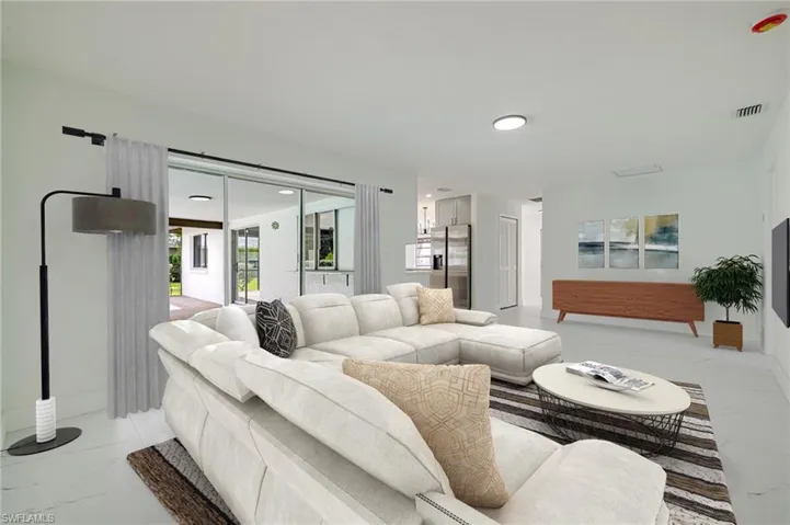 Virtually staged/ May be used as formal dining area