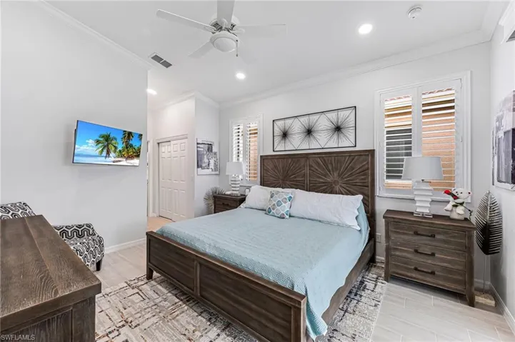 spacious primary Suite