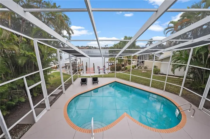 Beautiful Heart-Shaped Pool