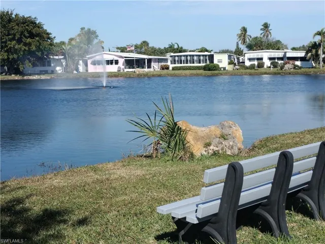 Community park and lake.