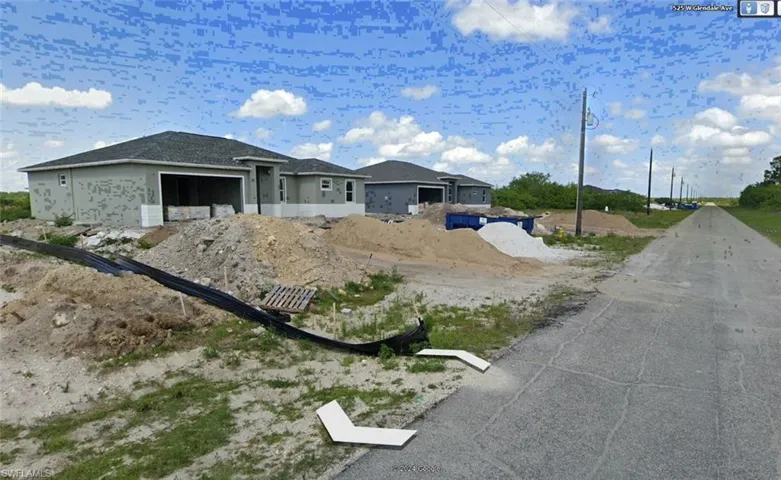 Single family home across the street