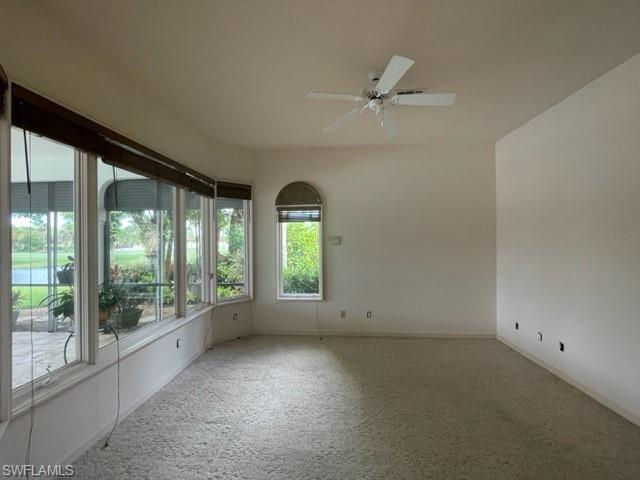 Office has a beautiful view of the golf course