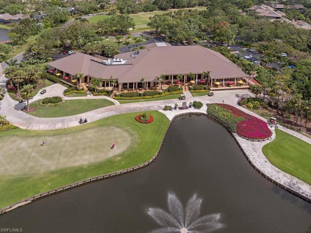 Ariel view of clubhouse