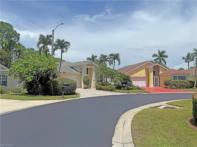 View of the street and neighboring properties