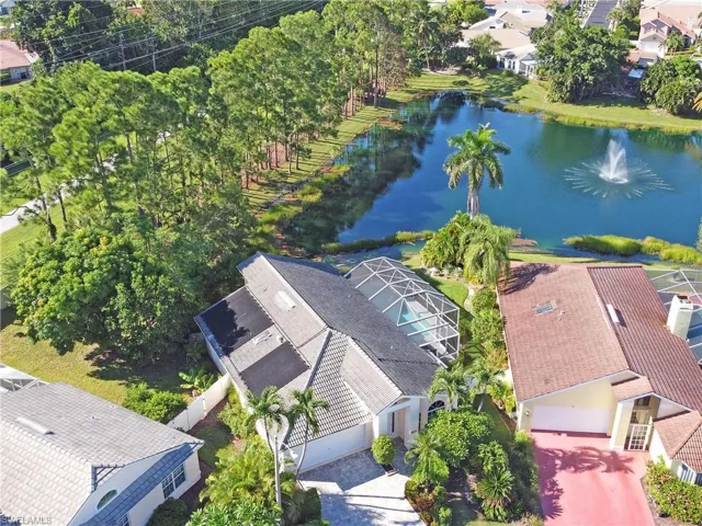 View of subject property featuring a nearby body of water