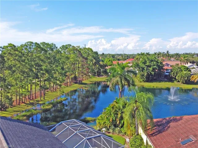 Water view featuring a tree filled landscape