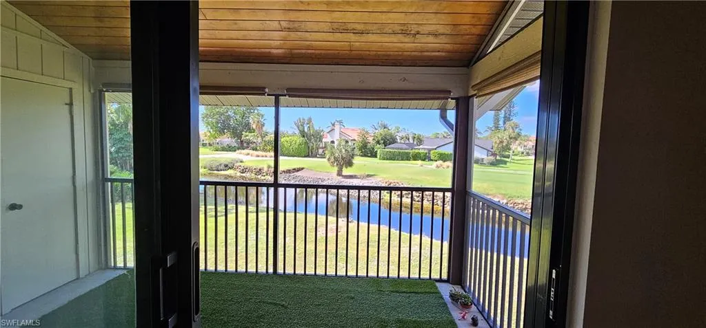 View from balcony