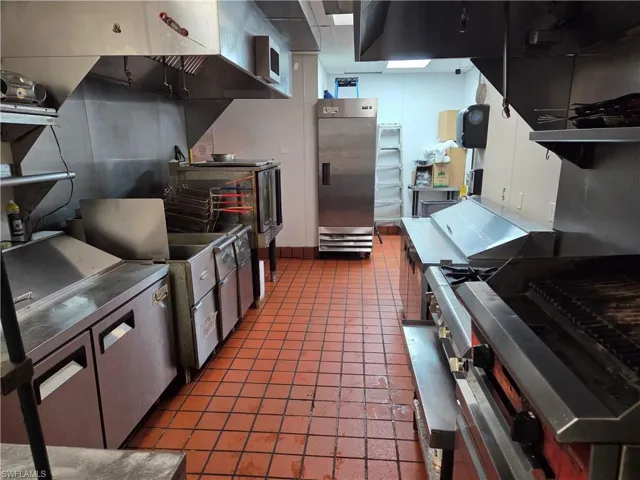VERY CLEAN KITCHEN ARE